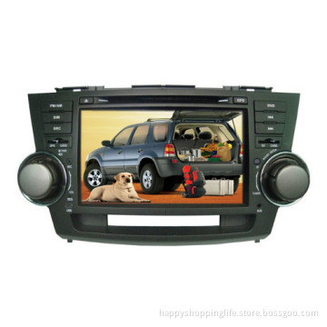 Digital Touchscreen Car DVD Player for Toyota Highlander